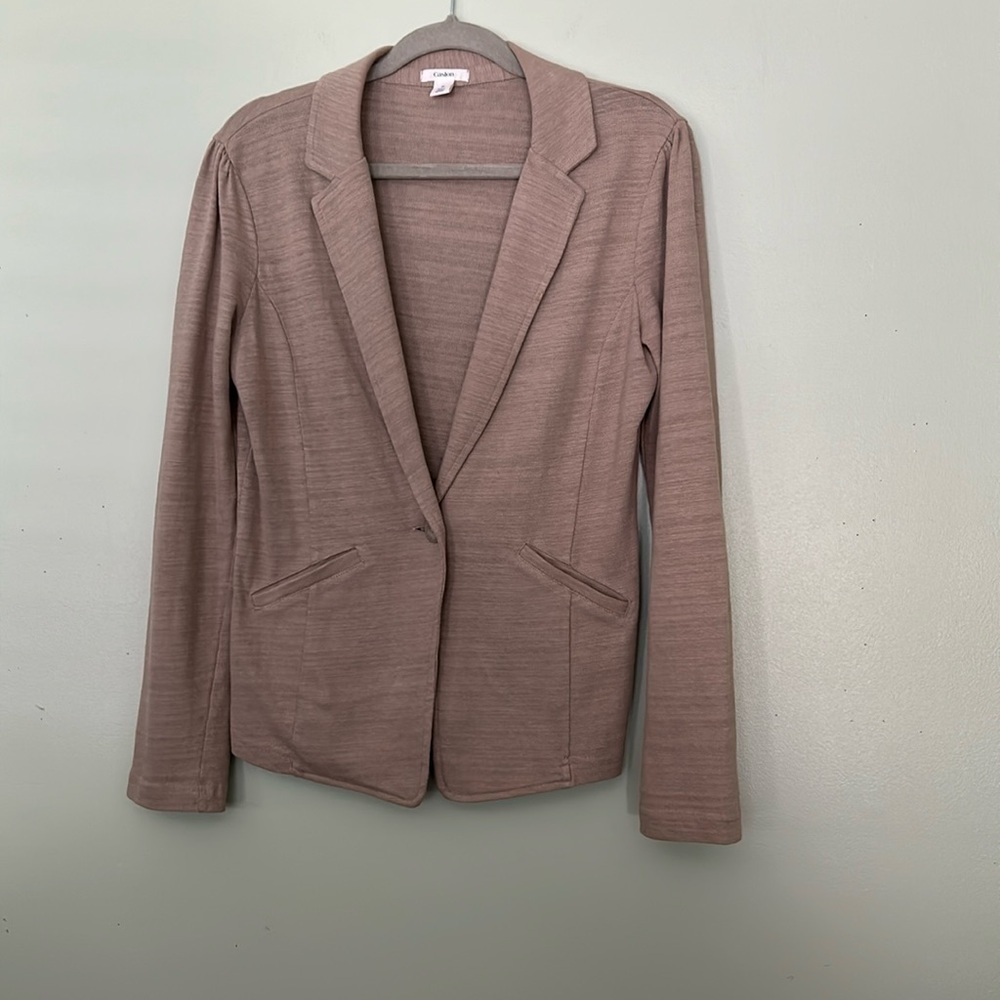 Caslon 100% Cotton Blazer